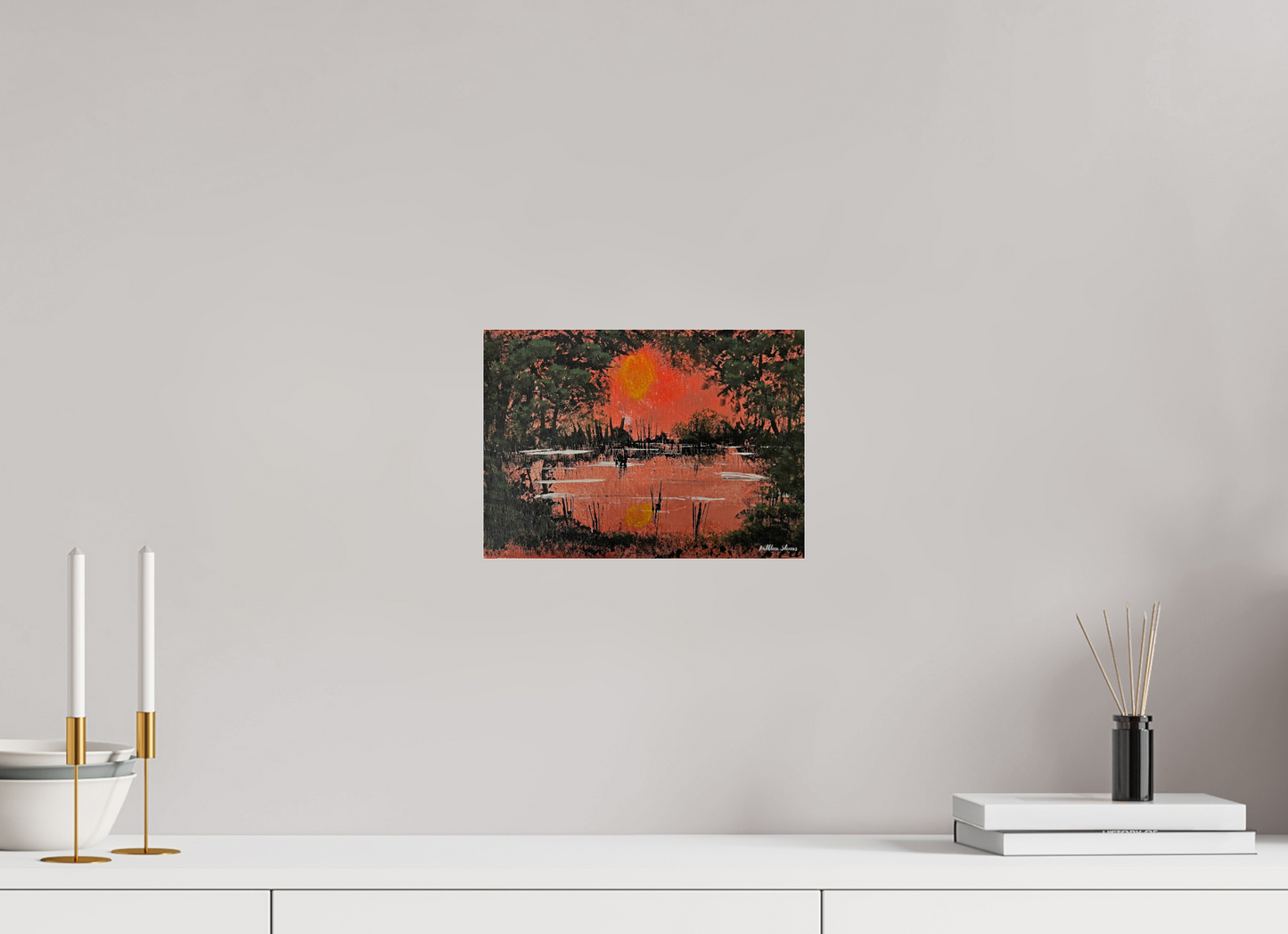 Sunset on the marsh