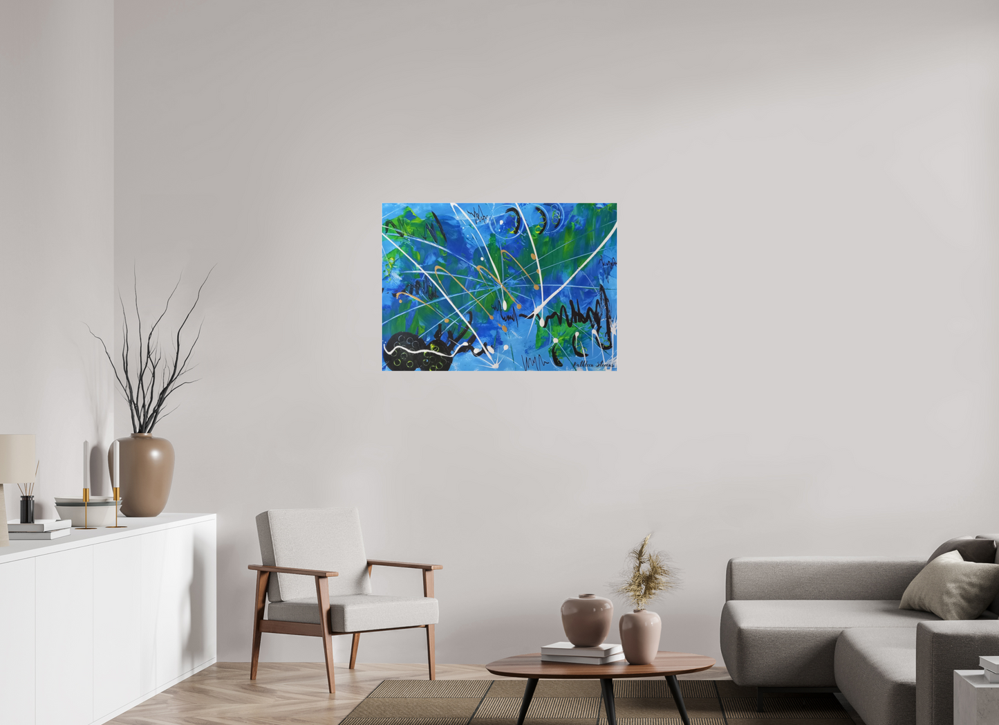 Blue Splash