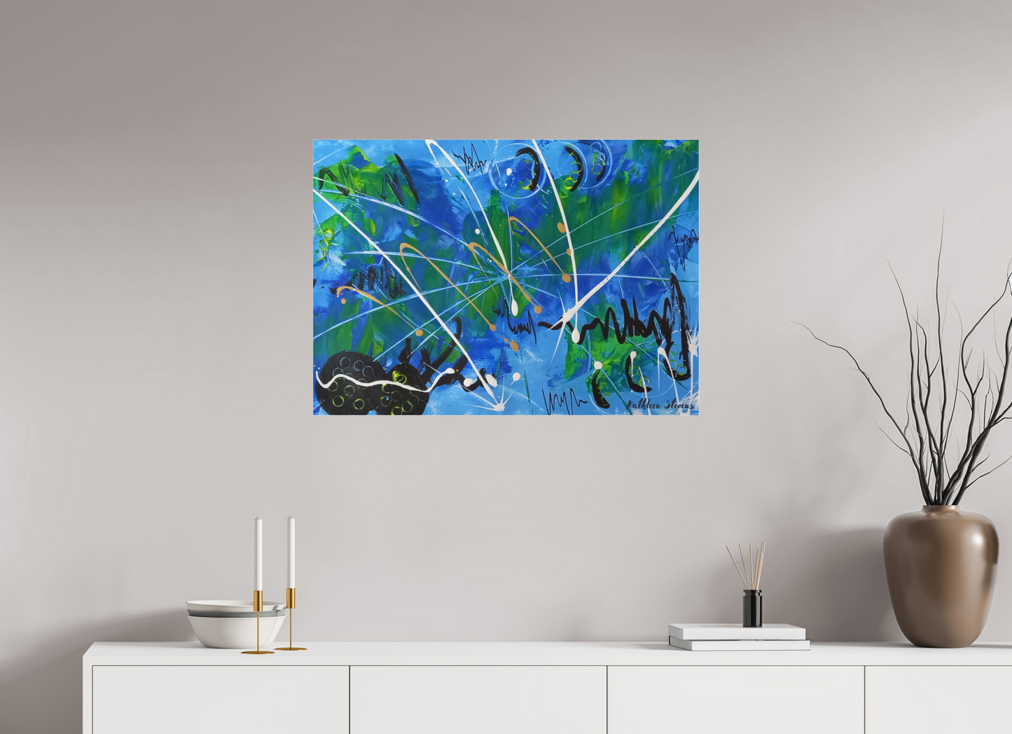 Blue Splash