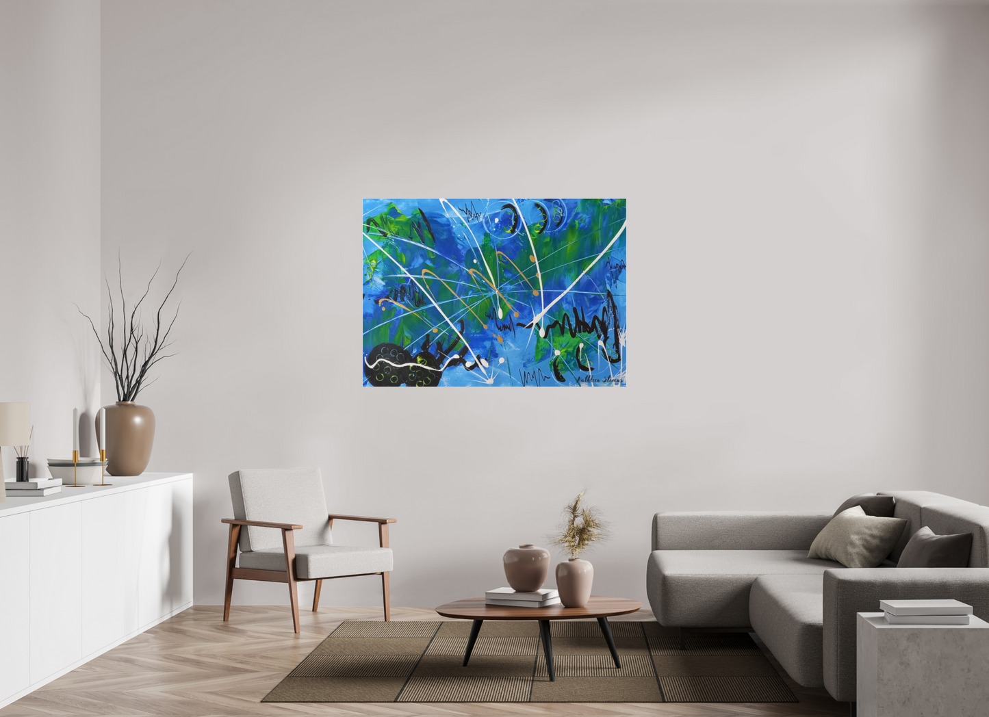 Blue Splash