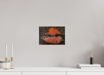 Sunset on the marsh