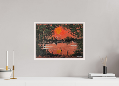 Sunset on the marsh