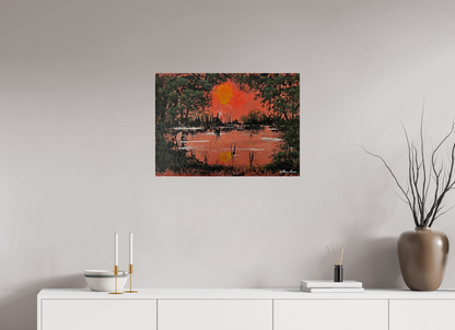 Sunset on the marsh